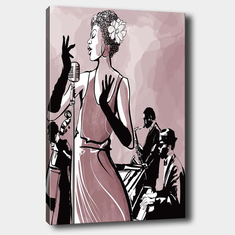 Dekorativ Canvastavla 70x100 cm - Flerfärgad - Inredning - Tavlor & konst - Canvastavlor