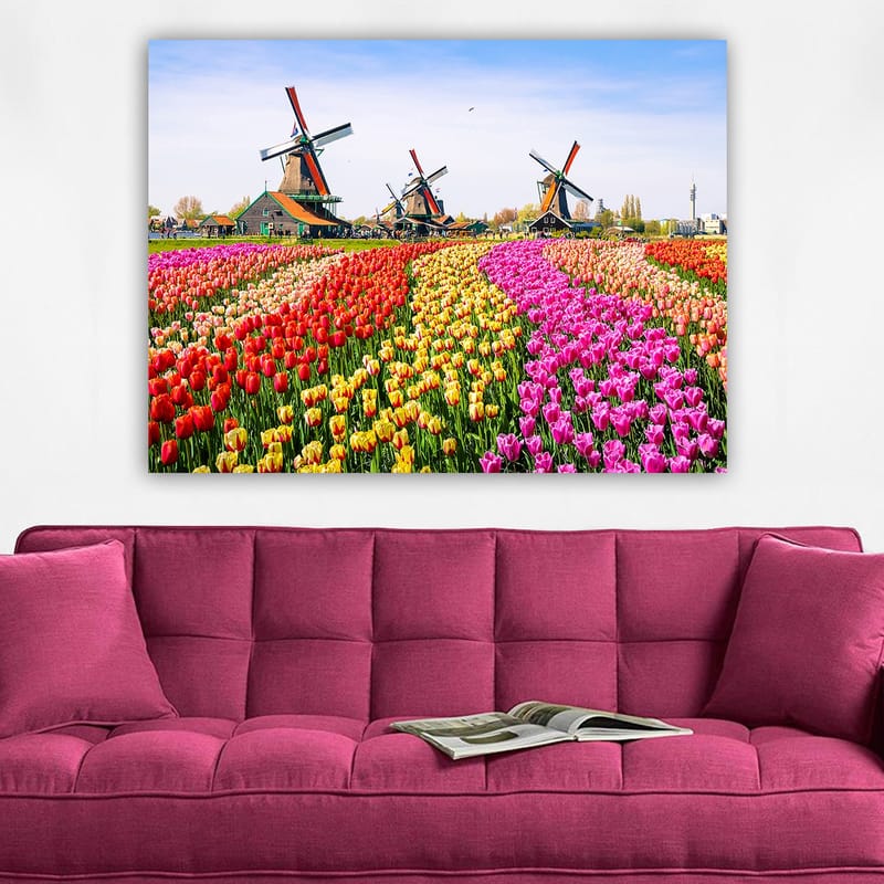 Dekorativ Canvastavla 70x100 cm - Flerfärgad - Inredning - Tavlor & konst - Canvastavlor