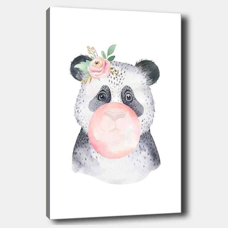 Dekorativ Canvastavla 70x100 cm - Flerfärgad - Inredning - Tavlor & konst - Canvastavlor