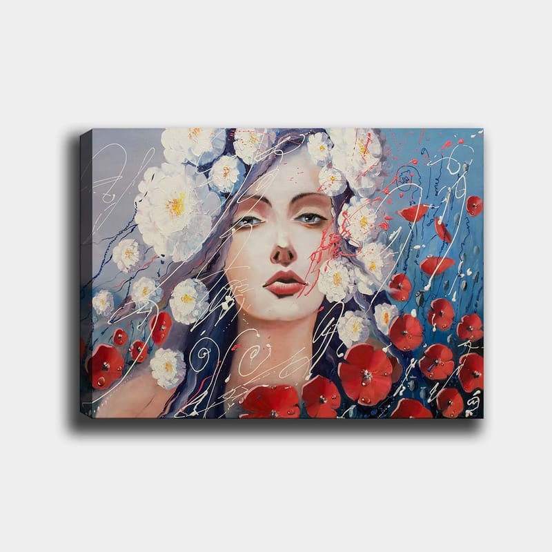 Dekorativ Canvastavla 70x100 cm - Flerfärgad - Inredning - Tavlor & konst - Canvastavlor