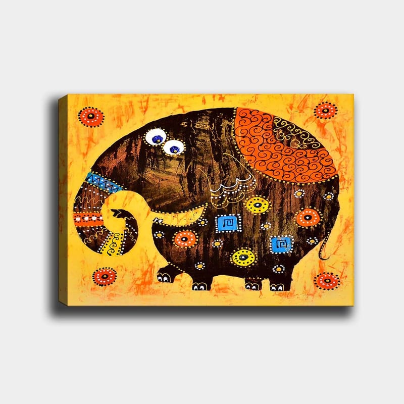 Dekorativ Canvastavla 70x100 cm - Flerfärgad - Inredning - Tavlor & konst - Canvastavlor