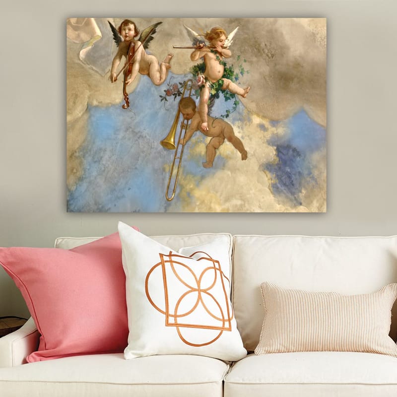 Dekorativ Canvastavla 70x100 cm - Flerfärgad - Inredning - Tavlor & konst - Canvastavlor