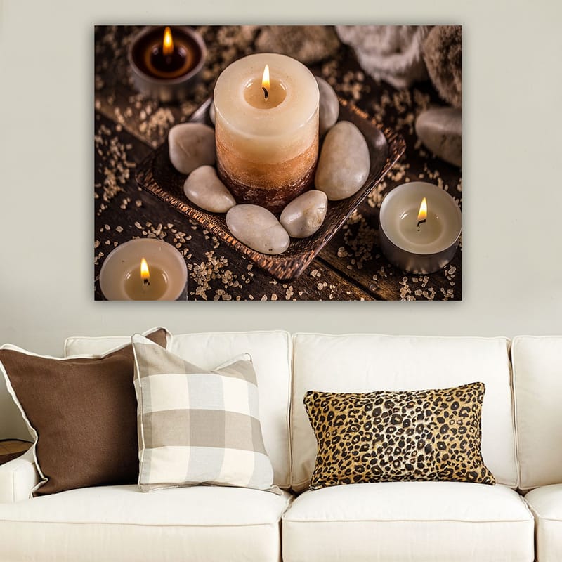 Dekorativ Canvastavla 70x100 cm - Flerfärgad - Inredning - Tavlor & konst - Canvastavlor