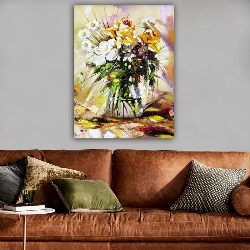 Dekorativ Canvastavla 70x100 cm - Flerfärgad - Inredning - Tavlor & konst - Canvastavlor