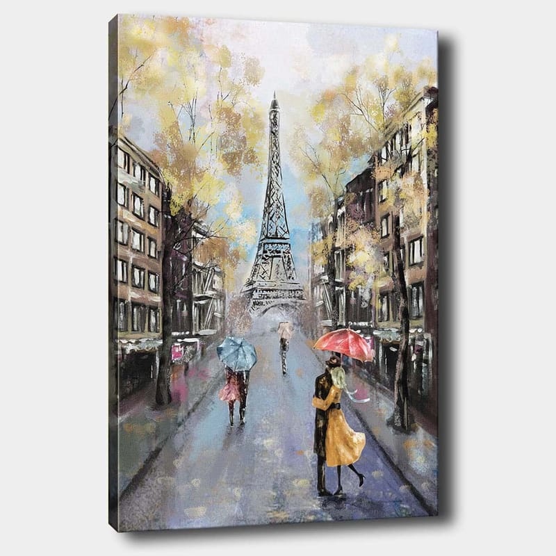 Dekorativ Canvastavla 70x100 cm - Flerfärgad - Inredning - Tavlor & konst - Canvastavlor