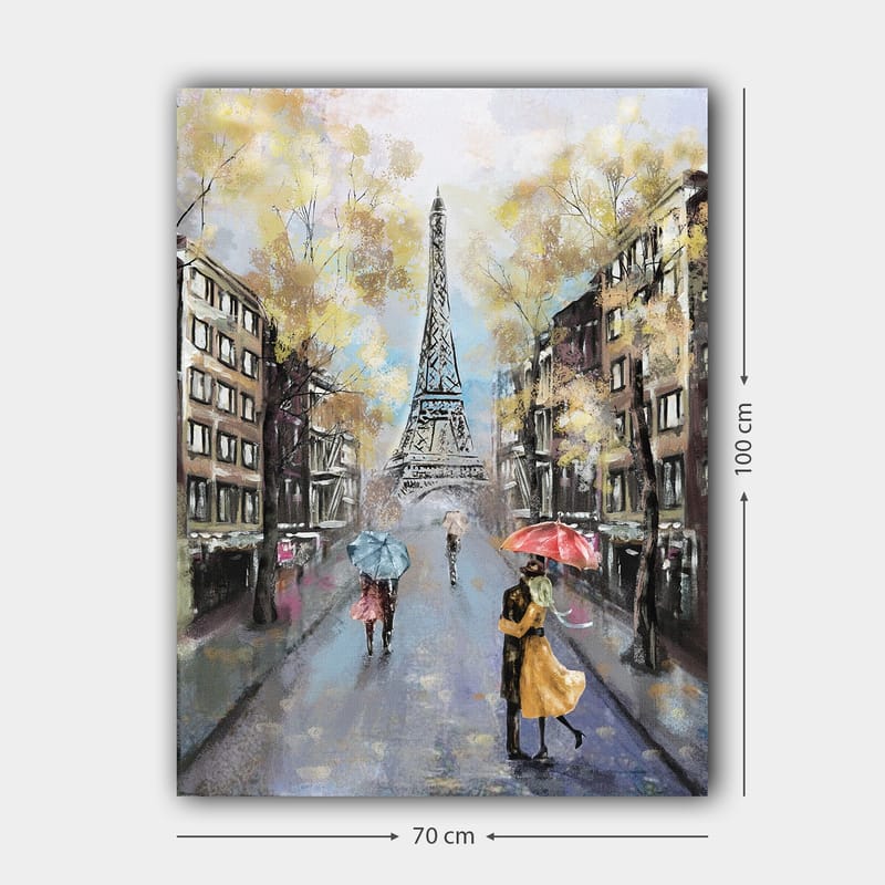 Dekorativ Canvastavla 70x100 cm - Flerfärgad - Inredning - Tavlor & konst - Canvastavlor