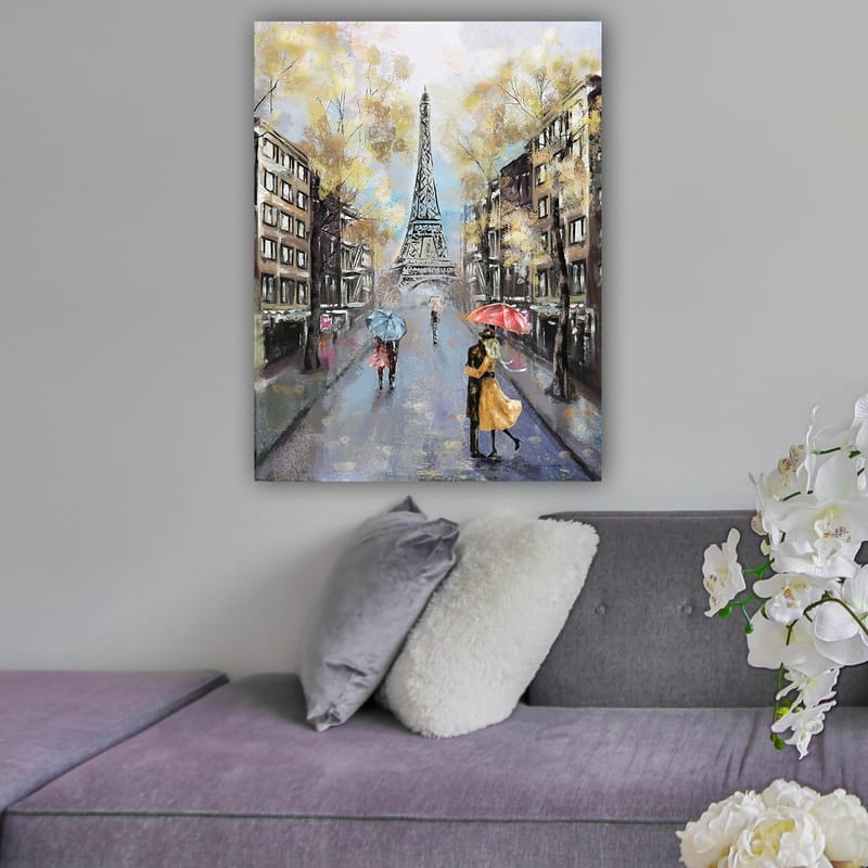 Dekorativ Canvastavla 70x100 cm - Flerfärgad - Inredning - Tavlor & konst - Canvastavlor