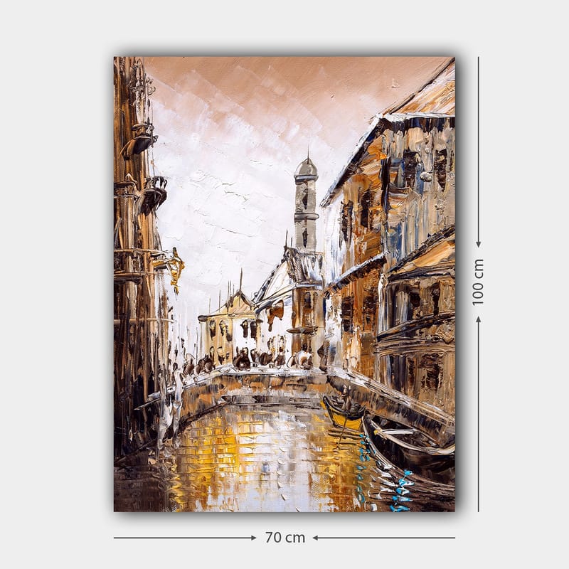 Dekorativ Canvastavla 70x100 cm - Flerfärgad - Inredning - Tavlor & konst - Canvastavlor