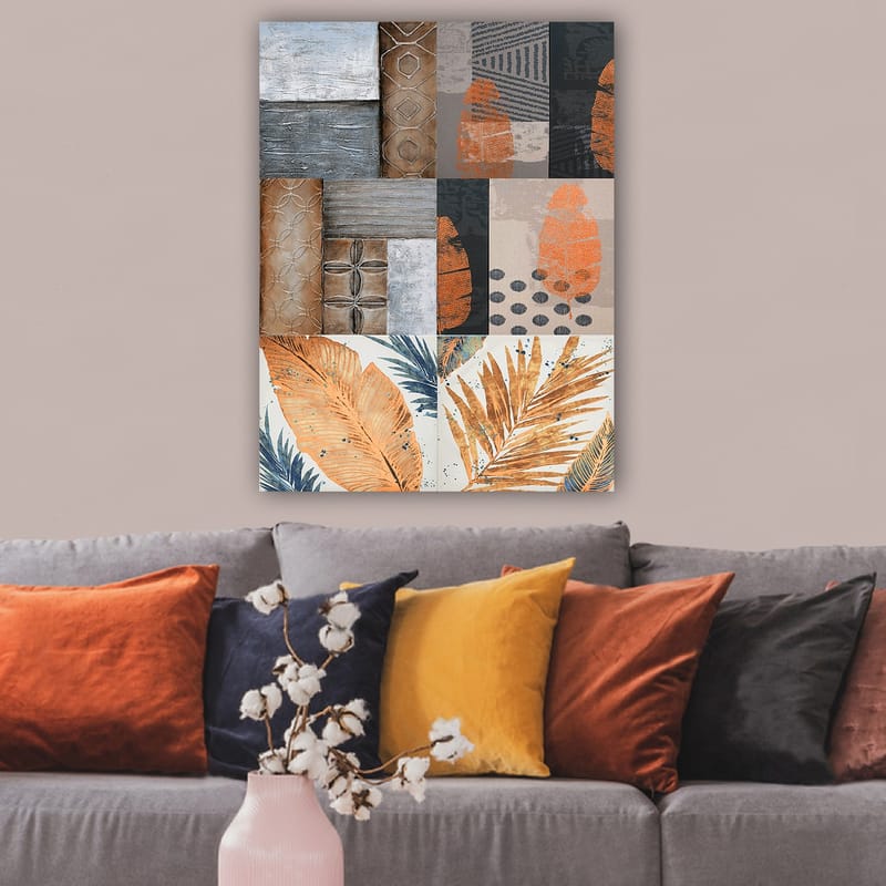 Dekorativ Canvastavla 70x100 cm - Flerfärgad - Inredning - Tavlor & konst - Canvastavlor