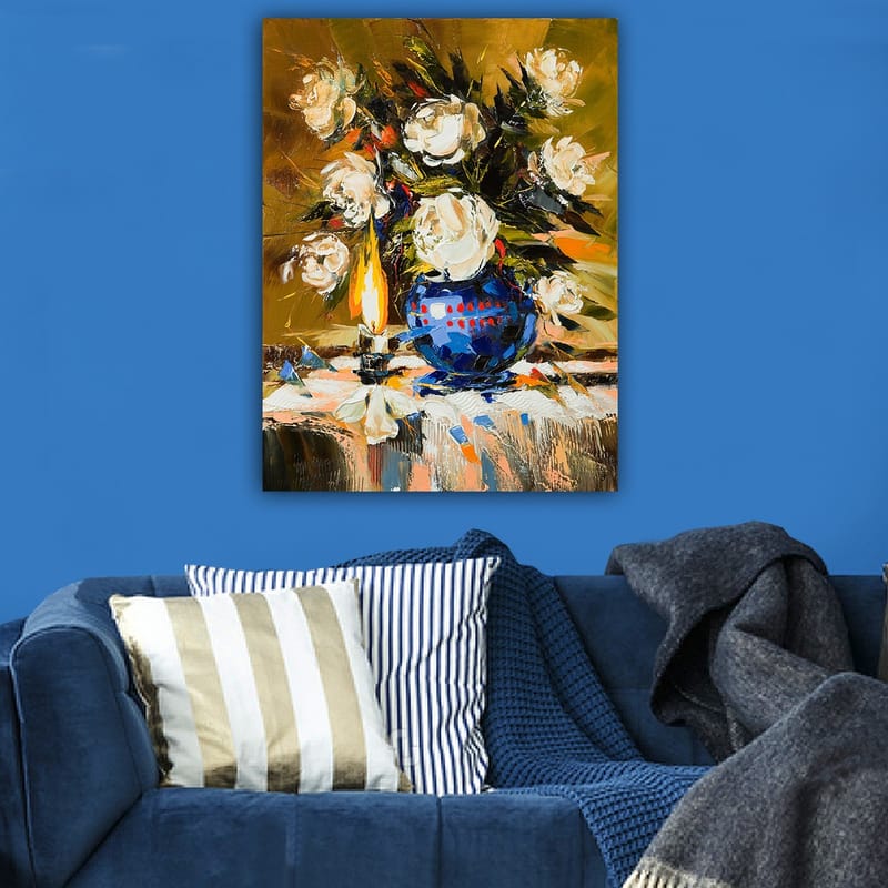 Dekorativ Canvastavla 70x100 cm - Flerfärgad - Inredning - Tavlor & konst - Canvastavlor