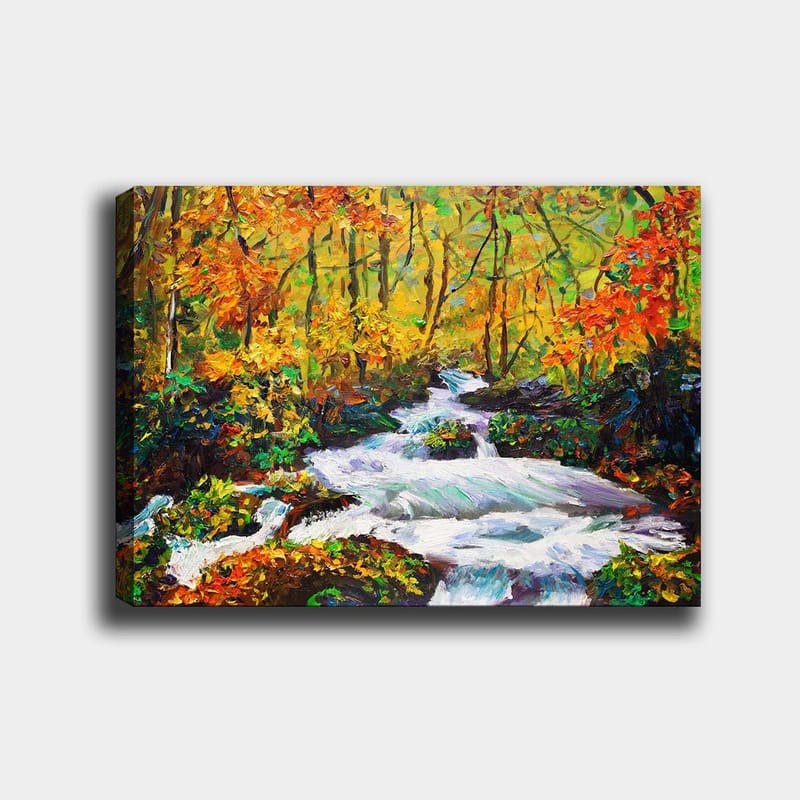 Dekorativ Canvastavla 70x100 cm - Flerfärgad - Inredning - Tavlor & konst - Canvastavlor