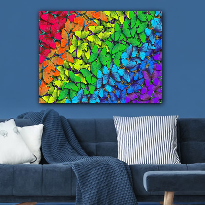 Dekorativ Canvastavla 70x100 cm - Flerfärgad - Inredning - Tavlor & konst - Canvastavlor