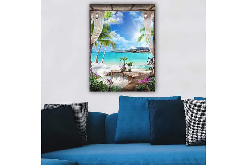 Dekorativ Canvastavla 70x100 cm - Flerfärgad - Inredning - Tavlor & konst - Canvastavlor