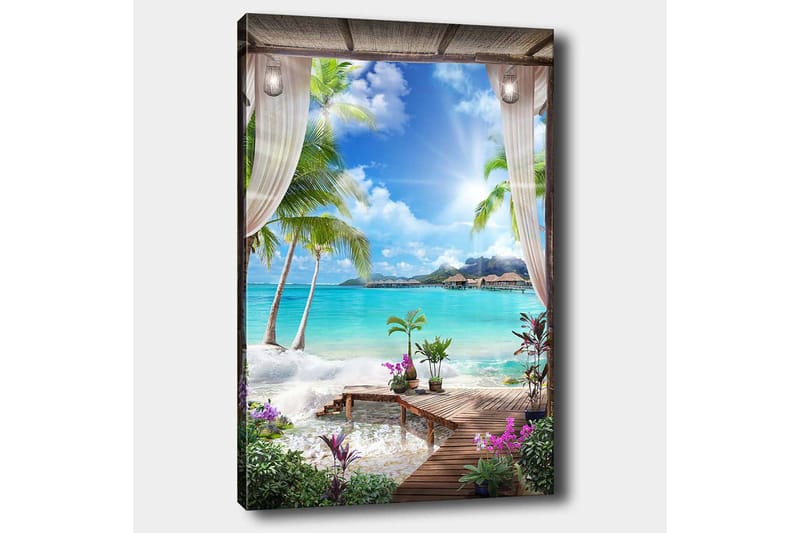 Dekorativ Canvastavla 70x100 cm - Flerfärgad - Inredning - Tavlor & konst - Canvastavlor
