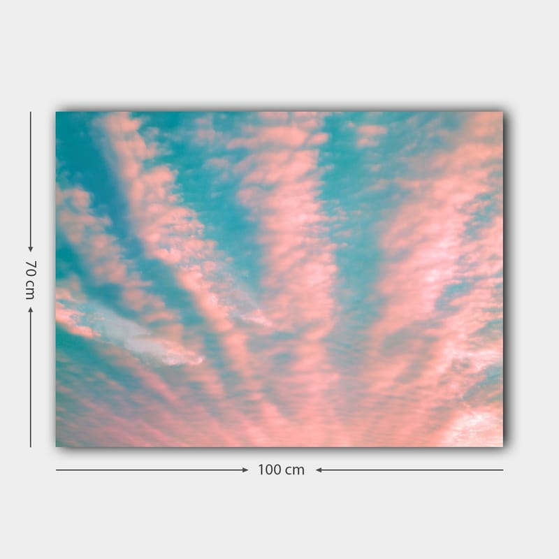 Dekorativ Canvastavla 70x100 cm - Flerfärgad - Inredning - Tavlor & konst - Canvastavlor