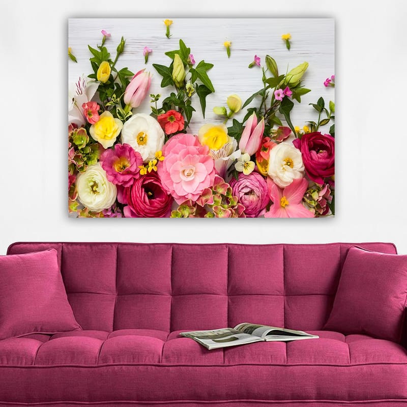 Dekorativ Canvastavla 70x100 cm - Flerfärgad - Inredning - Tavlor & konst - Canvastavlor