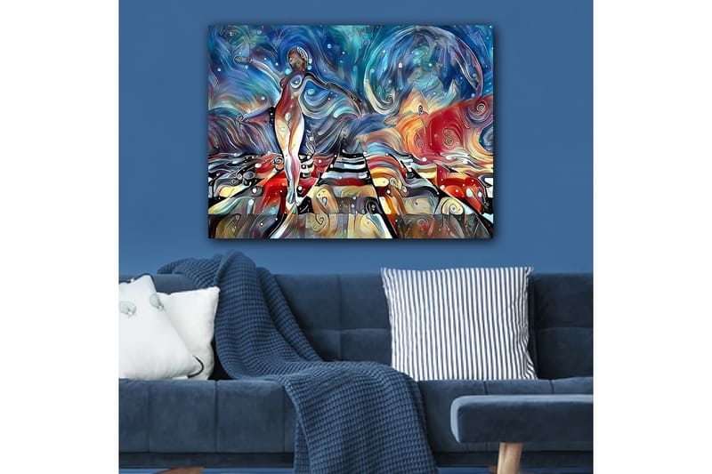 Dekorativ Canvastavla 70x100 cm - Flerfärgad - Inredning - Tavlor & konst - Canvastavlor