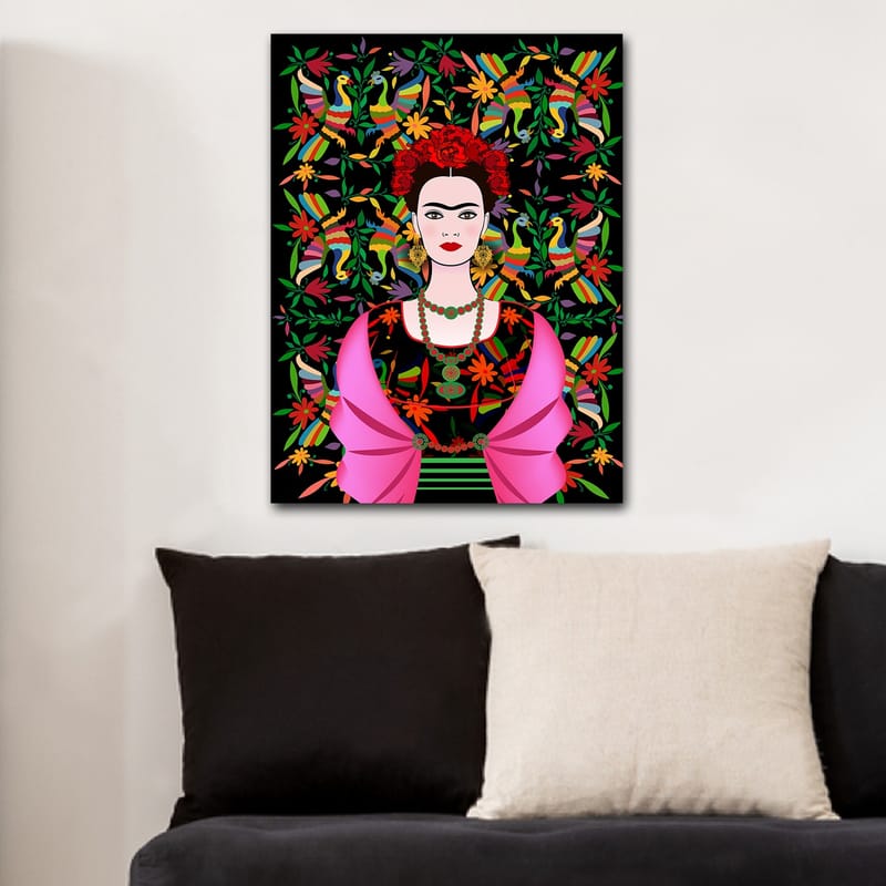 Dekorativ Canvastavla 70x100 cm - Flerfärgad - Inredning - Tavlor & konst - Canvastavlor