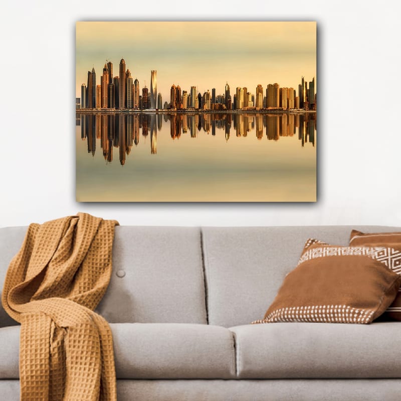 Dekorativ Canvastavla 70x100 cm - Flerfärgad - Inredning - Tavlor & konst - Canvastavlor