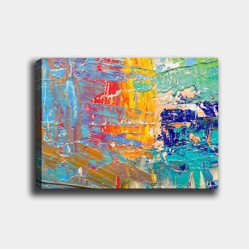 Dekorativ Canvastavla 70x100 cm - Flerfärgad - Inredning - Tavlor & konst - Canvastavlor