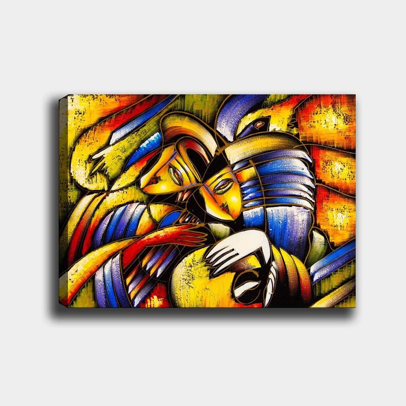Dekorativ Canvastavla 70x100 cm - Flerfärgad - Inredning - Tavlor & konst - Canvastavlor