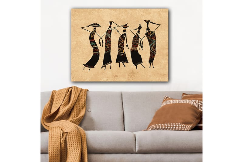 Dekorativ Canvastavla 70x100 cm - Flerfärgad - Inredning - Tavlor & konst - Canvastavlor