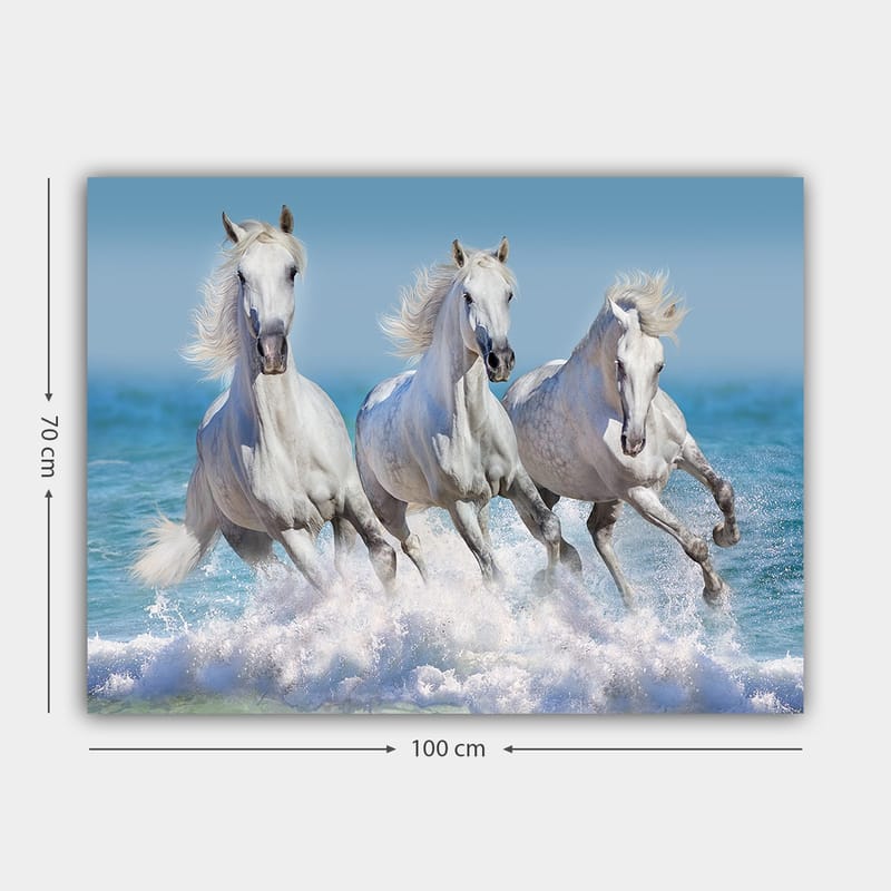 Dekorativ Canvastavla 70x100 cm - Flerfärgad - Inredning - Tavlor & konst - Canvastavlor