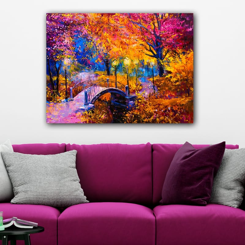 Dekorativ Canvastavla 70x100 cm - Flerfärgad - Inredning - Tavlor & konst - Canvastavlor