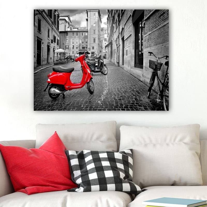 Dekorativ Canvastavla 70x100 cm - Flerfärgad - Inredning - Tavlor & konst - Canvastavlor