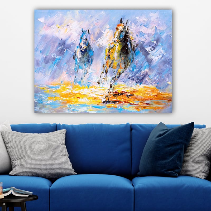 Dekorativ Canvastavla 70x100 cm - Flerfärgad - Inredning - Tavlor & konst - Canvastavlor