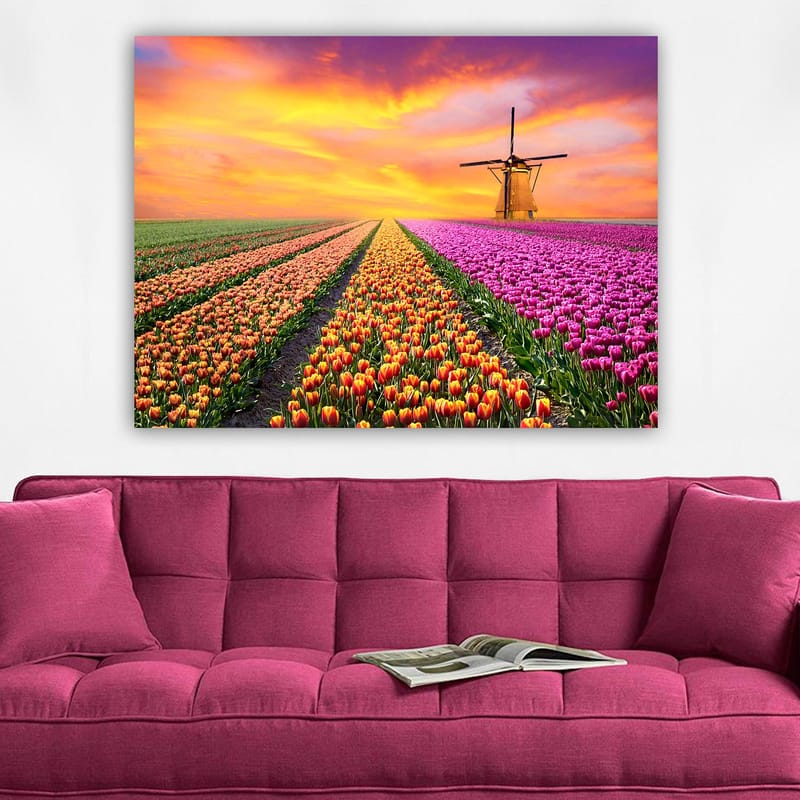Dekorativ Canvastavla 70x100 cm - Flerfärgad - Inredning - Tavlor & konst - Canvastavlor