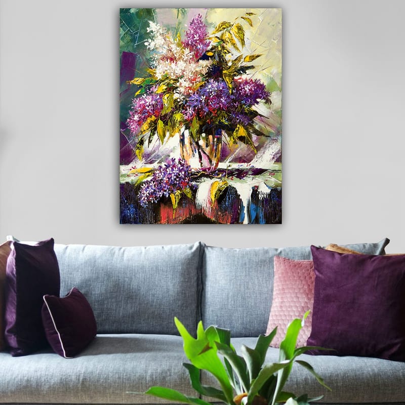 Dekorativ Canvastavla 70x100 cm - Flerfärgad - Inredning - Tavlor & konst - Canvastavlor