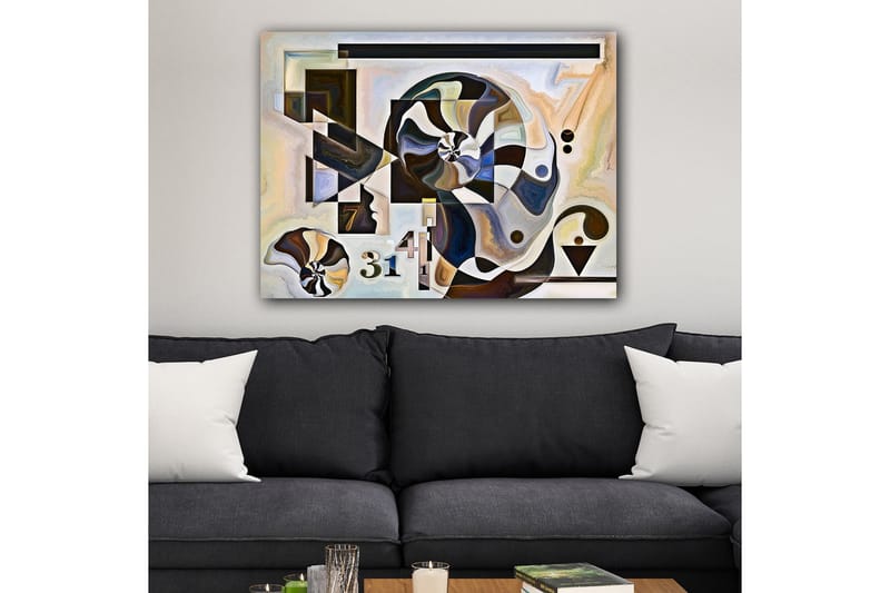 Dekorativ Canvastavla 70x100 cm - Flerfärgad - Inredning - Tavlor & konst - Canvastavlor