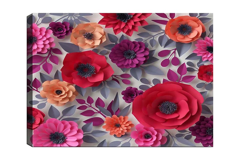 Dekorativ Canvastavla 70x100 cm - Flerfärgad - Inredning - Tavlor & konst - Canvastavlor