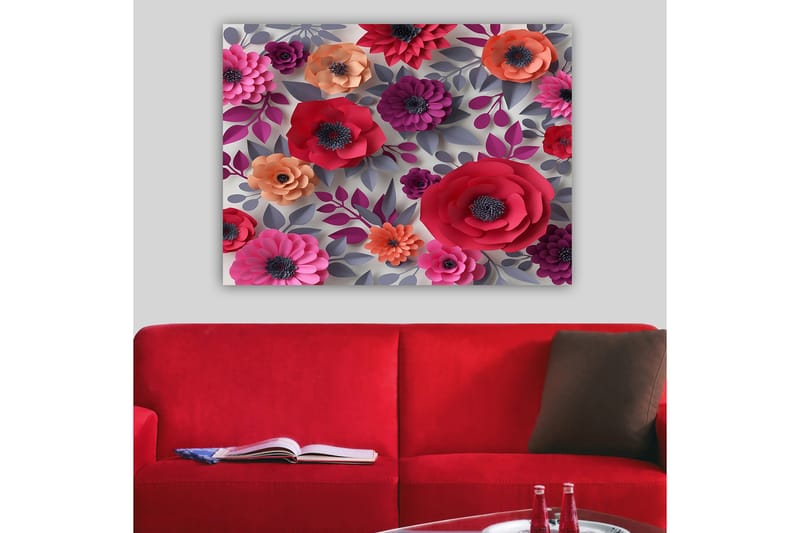 Dekorativ Canvastavla 70x100 cm - Flerfärgad - Inredning - Tavlor & konst - Canvastavlor