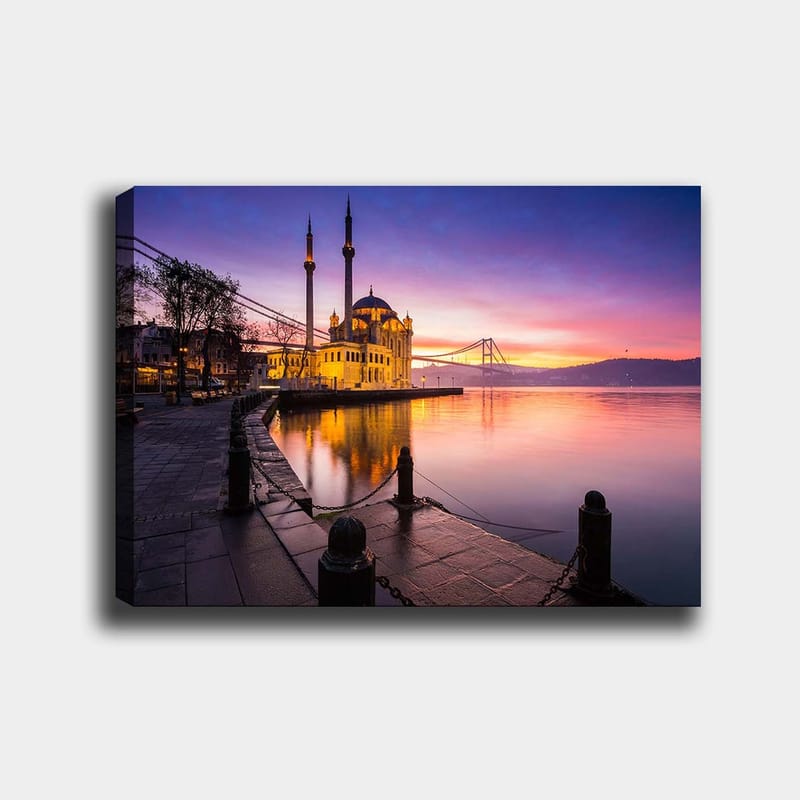 Dekorativ Canvastavla 70x100 cm - Flerfärgad - Inredning - Tavlor & konst - Canvastavlor