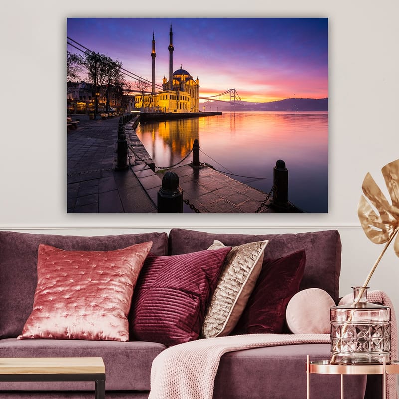 Dekorativ Canvastavla 70x100 cm - Flerfärgad - Inredning - Tavlor & konst - Canvastavlor