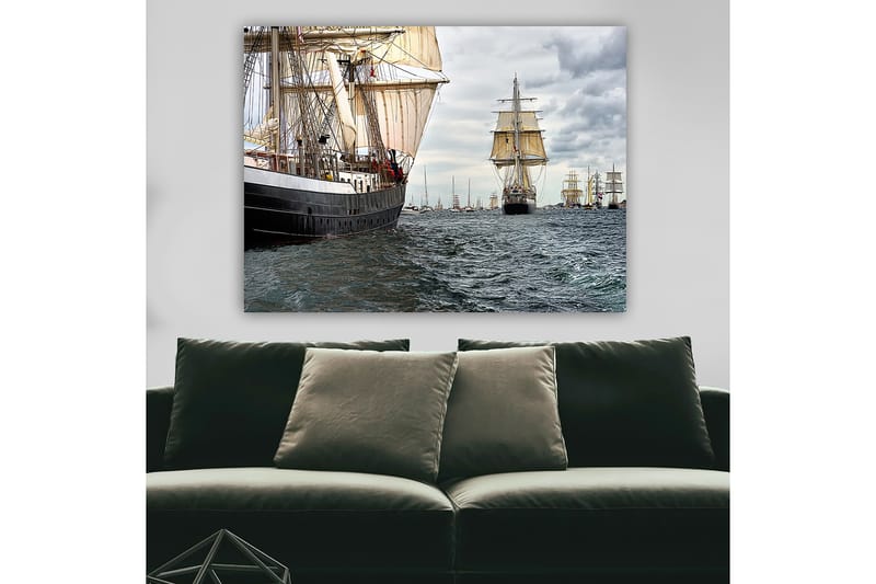 Dekorativ Canvastavla 70x100 cm - Flerfärgad - Inredning - Tavlor & konst - Canvastavlor