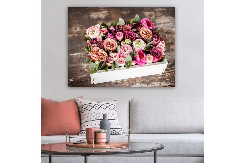Dekorativ Canvastavla 70x100 cm - Flerfärgad - Inredning - Tavlor & konst - Canvastavlor