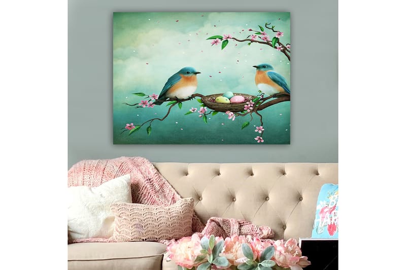Dekorativ Canvastavla 70x100 cm - Flerfärgad - Inredning - Tavlor & konst - Canvastavlor