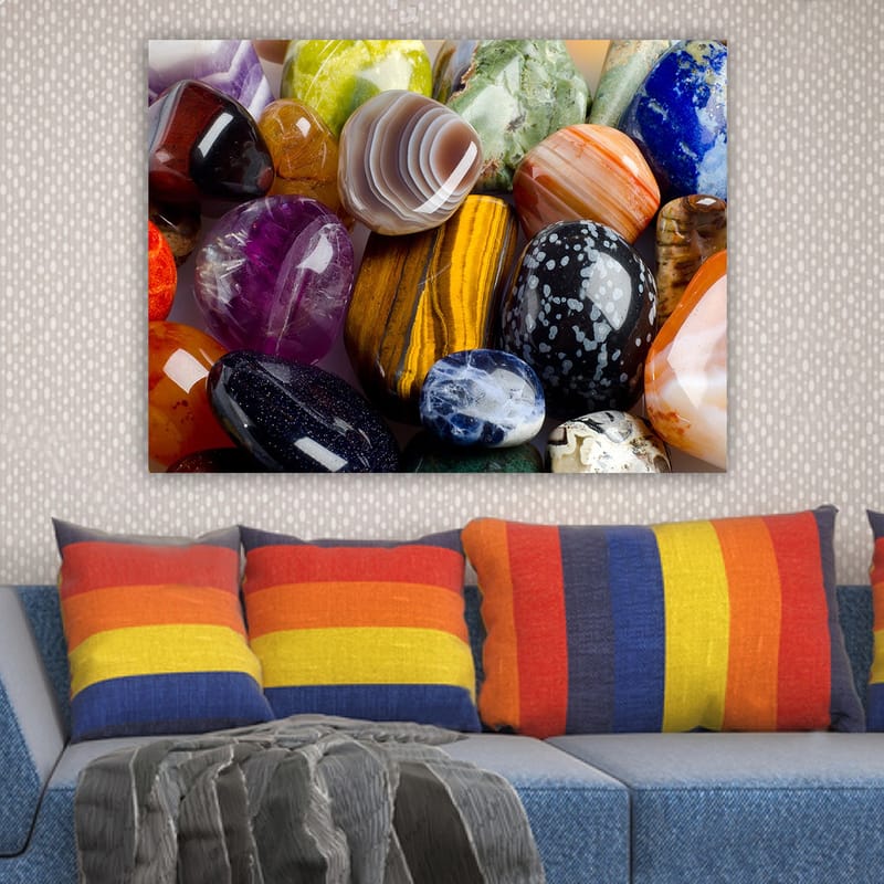 Dekorativ Canvastavla 70x100 cm - Flerfärgad - Inredning - Tavlor & konst - Canvastavlor