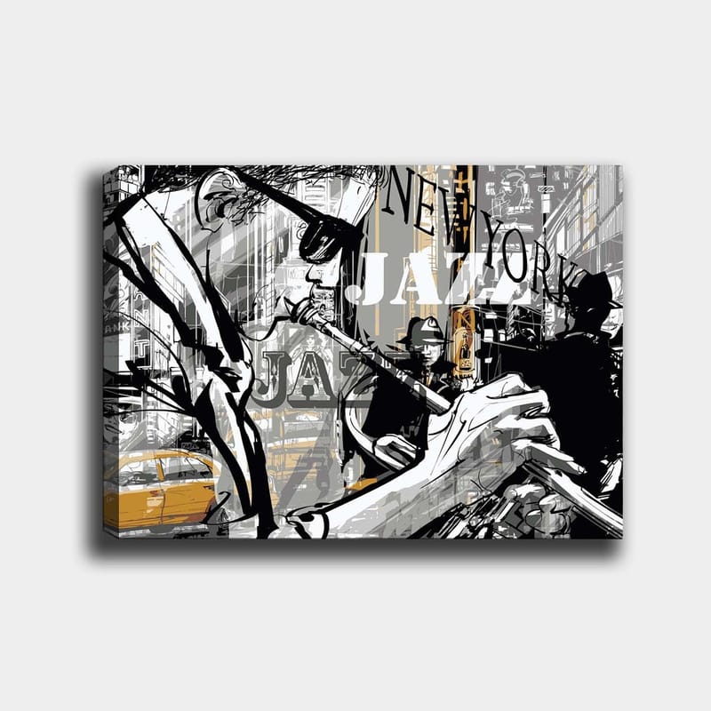 Dekorativ Canvastavla 70x100 cm - Flerfärgad - Inredning - Tavlor & konst - Canvastavlor