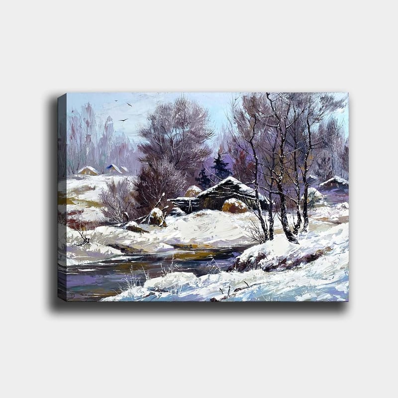 Dekorativ Canvastavla 70x100 cm - Flerfärgad - Inredning - Tavlor & konst - Canvastavlor