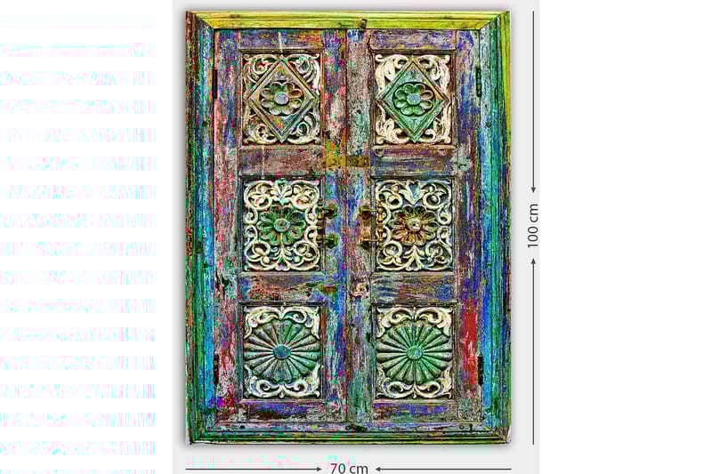 Dekorativ Canvastavla 70x100 cm - Flerfärgad - Inredning - Tavlor & konst - Canvastavlor