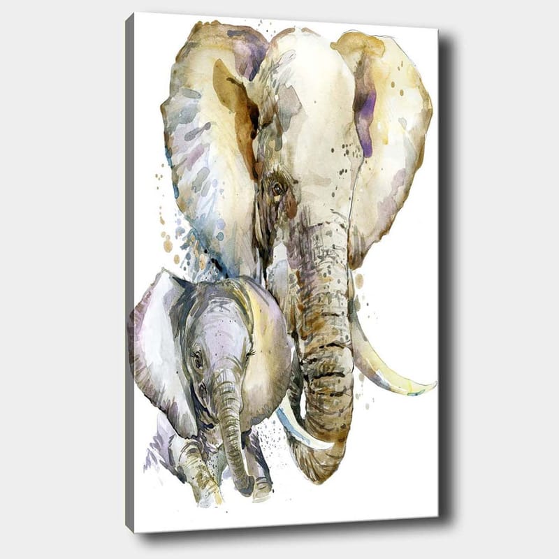 Dekorativ Canvastavla 70x100 cm - Flerfärgad - Inredning - Tavlor & konst - Canvastavlor