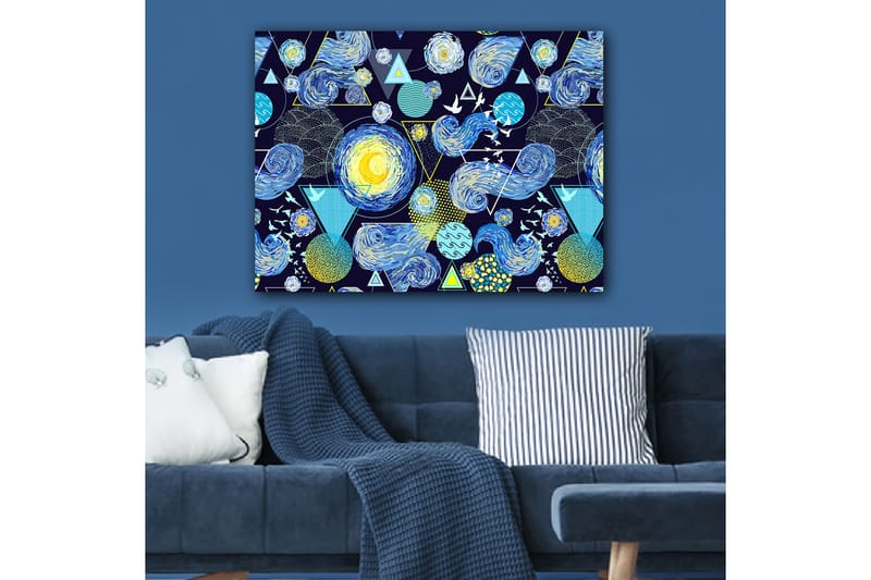 Dekorativ Canvastavla 70x100 cm - Flerfärgad - Inredning - Tavlor & konst - Canvastavlor