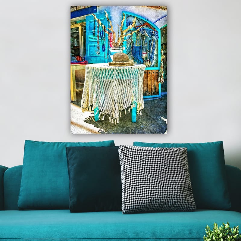 Dekorativ Canvastavla 70x100 cm - Flerfärgad - Inredning - Tavlor & konst - Canvastavlor