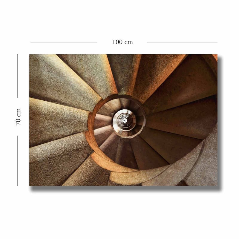 Dekorativ Canvastavla 70x100 cm - Flerfärgad - Inredning - Tavlor & konst - Canvastavlor