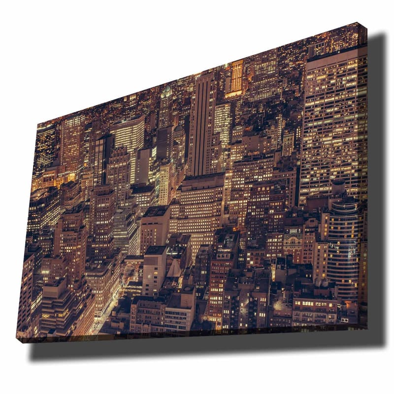 Dekorativ Canvastavla 70x100 cm - Flerfärgad - Inredning - Tavlor & konst - Canvastavlor