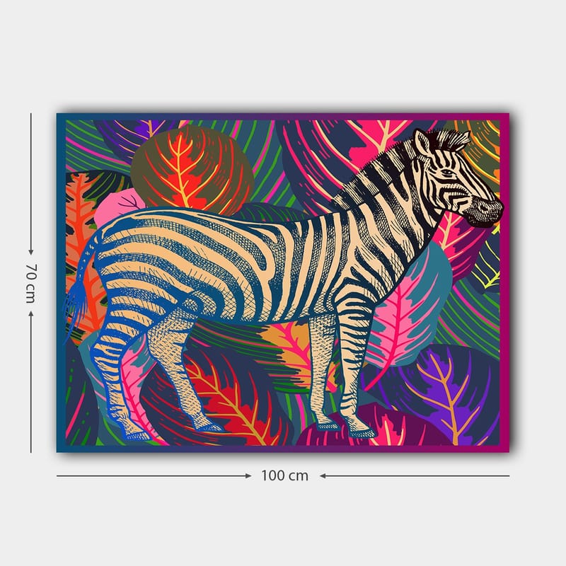 Dekorativ Canvastavla 70x100 cm - Flerfärgad - Inredning - Tavlor & konst - Canvastavlor